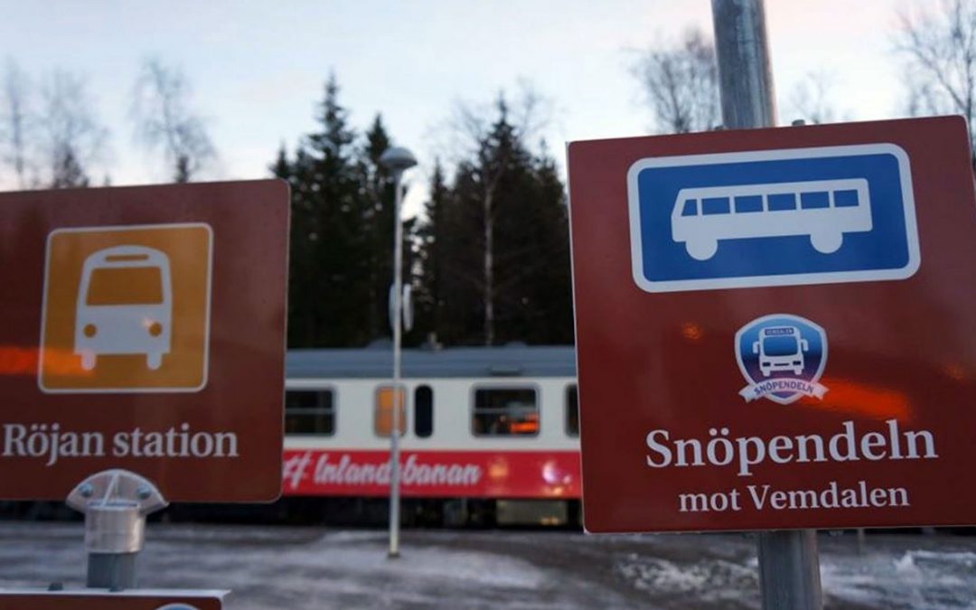 Ingen trafik på Inlandsbanan med Snötåget i vinter