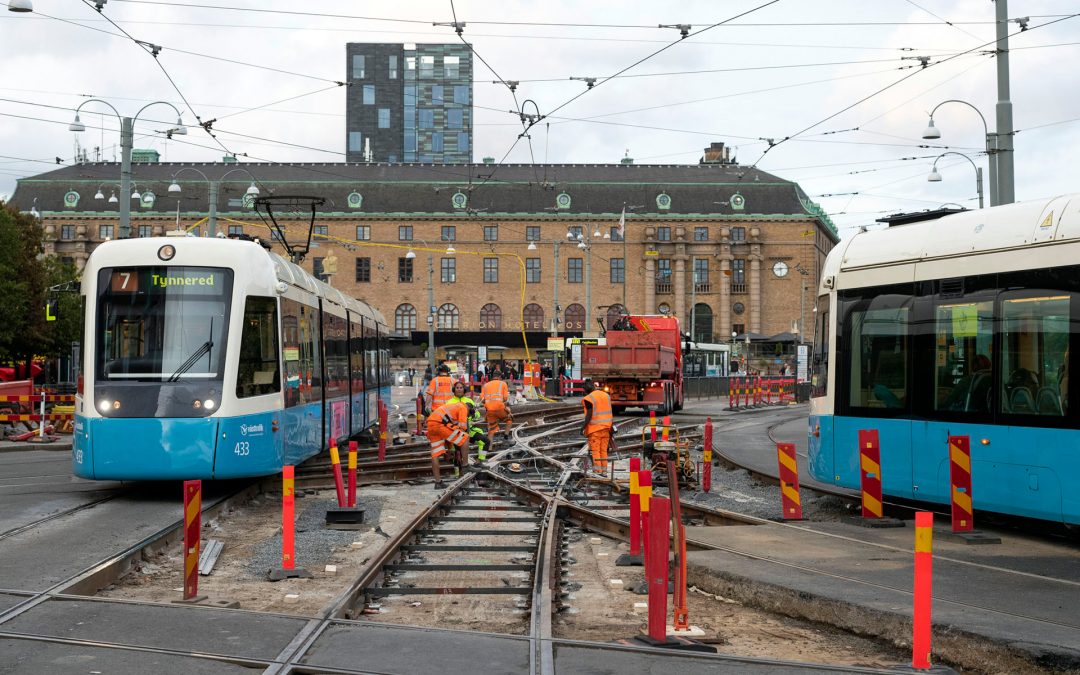 Spårproblem i Göteborg