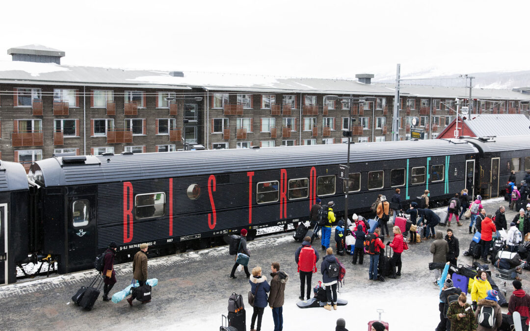 Tillfällig bistro halvvägs till Berlin