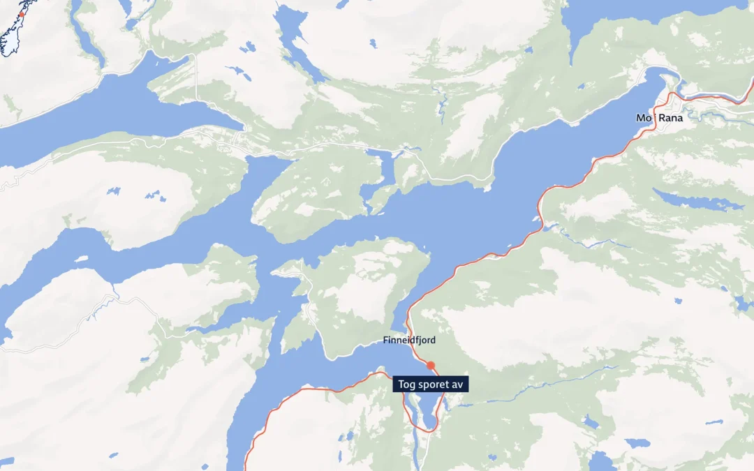 SJ-tåg spårade ur i Norge – lokförare död