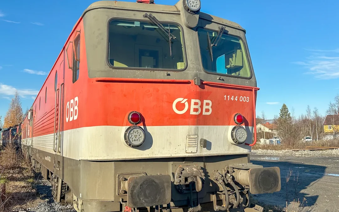 Railcare moderniserar lok för Grenland Rail